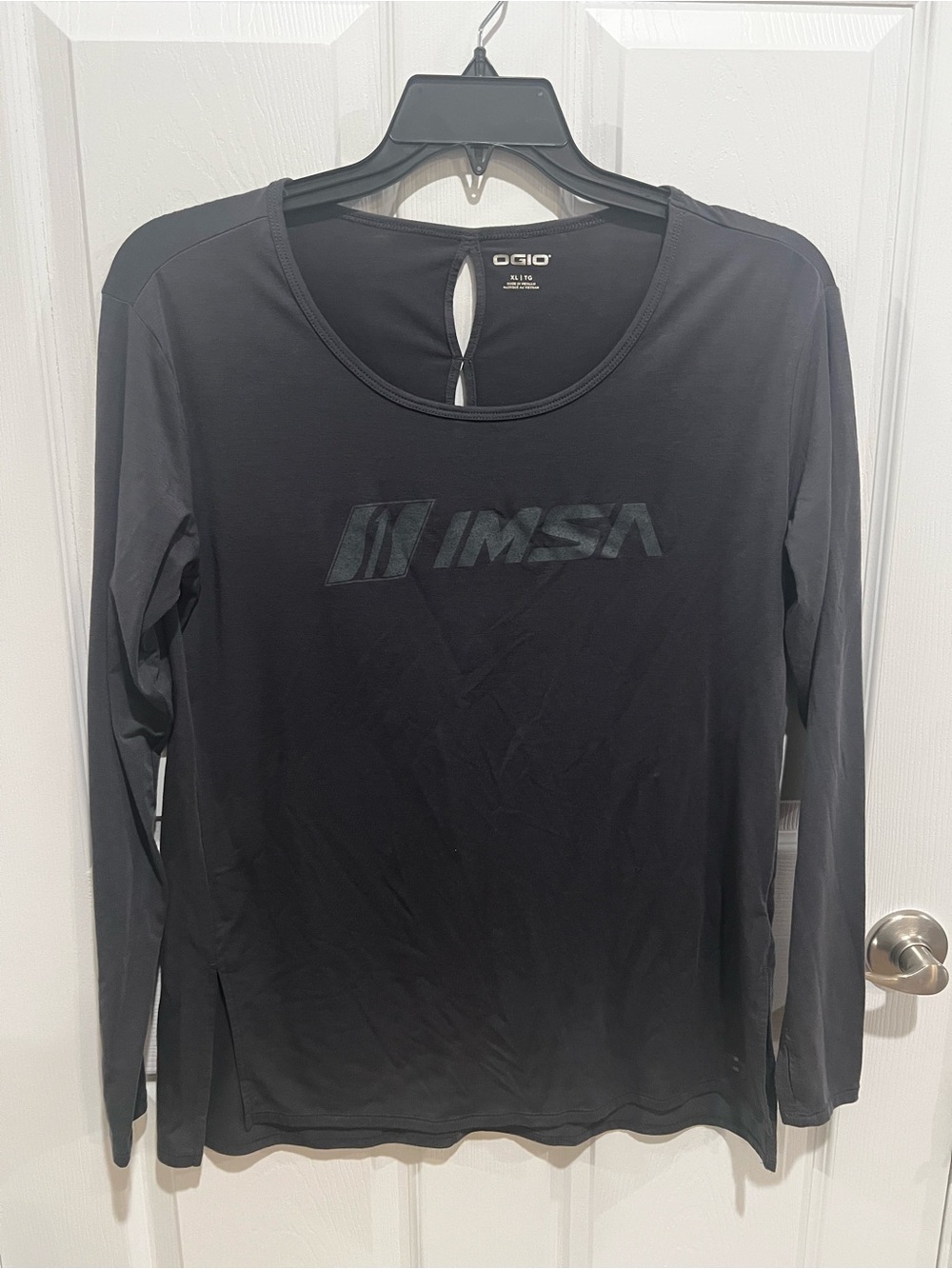 OGIO Black Long-Sleeve IMSA Performance Tee